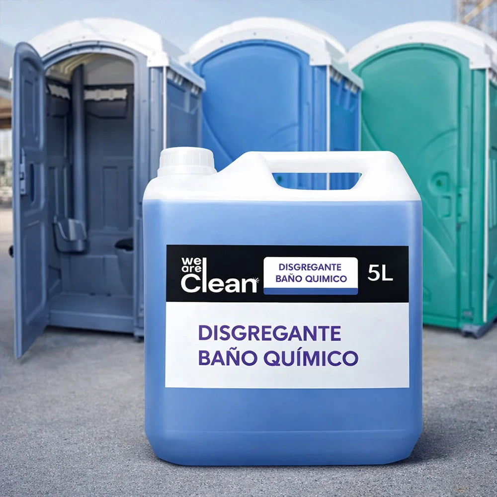 Disgregante fecal para baño químico: qué es, para qué sirve y cómo usarlo bien