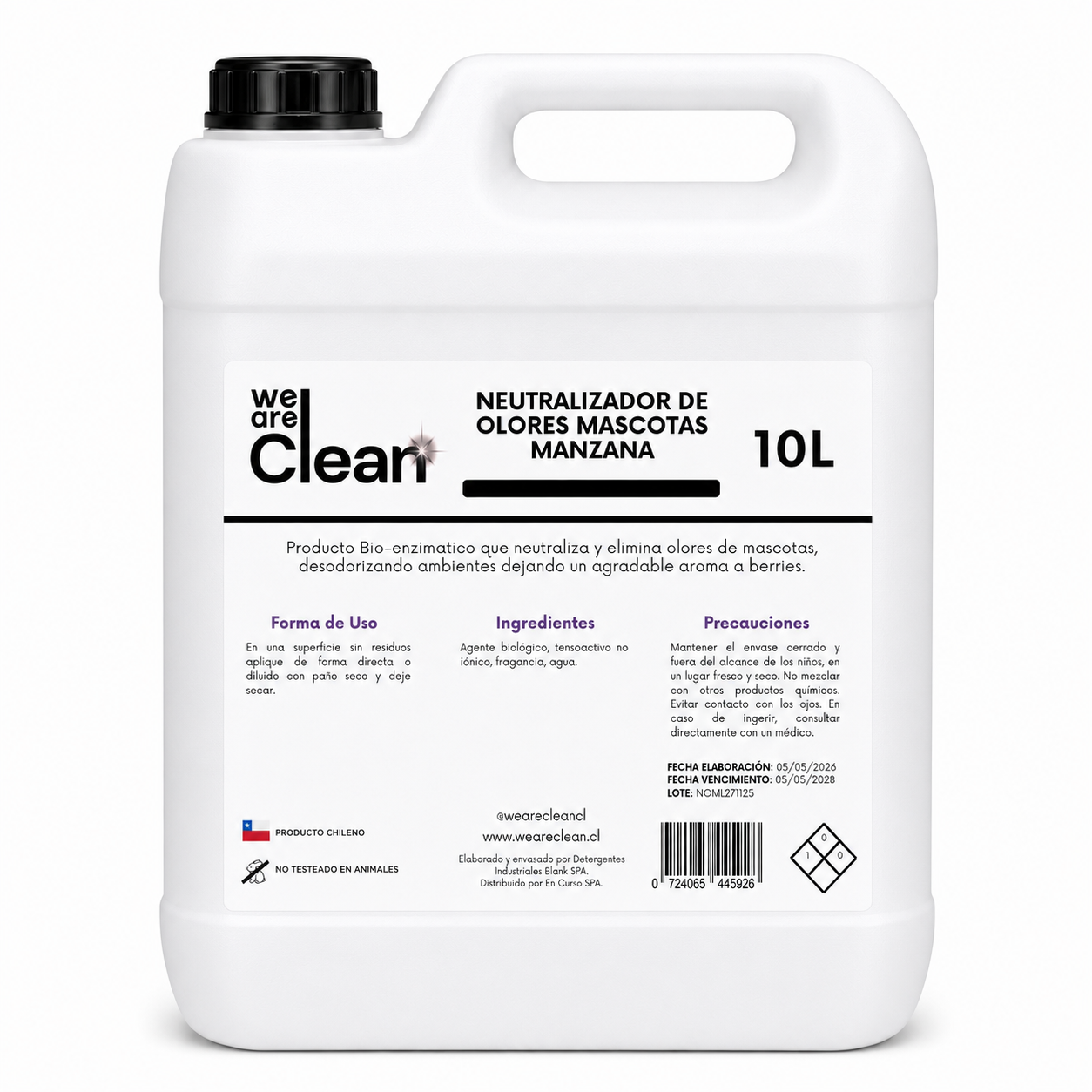 Neutralizador Olor Mascotas