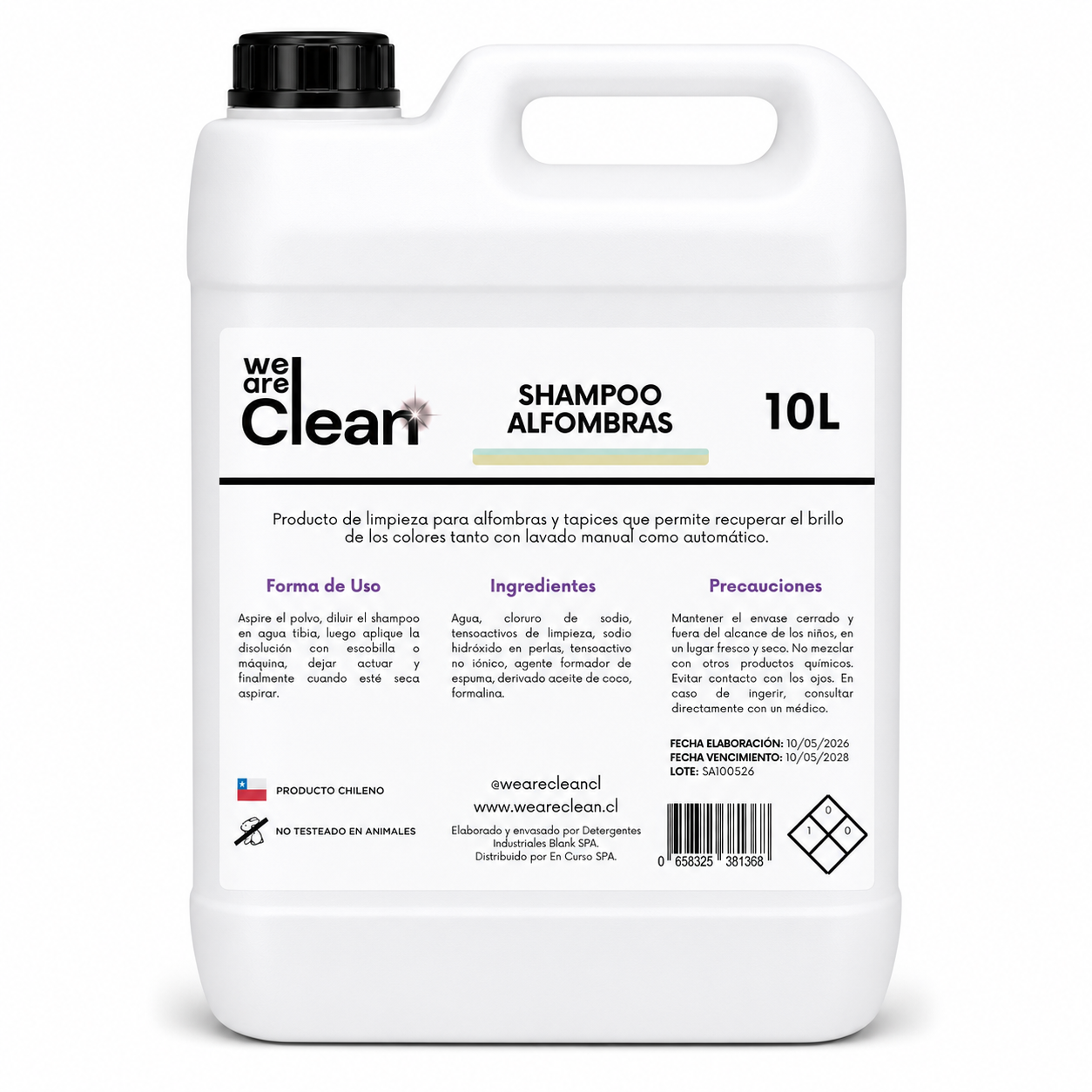 Shampoo de Alfombras