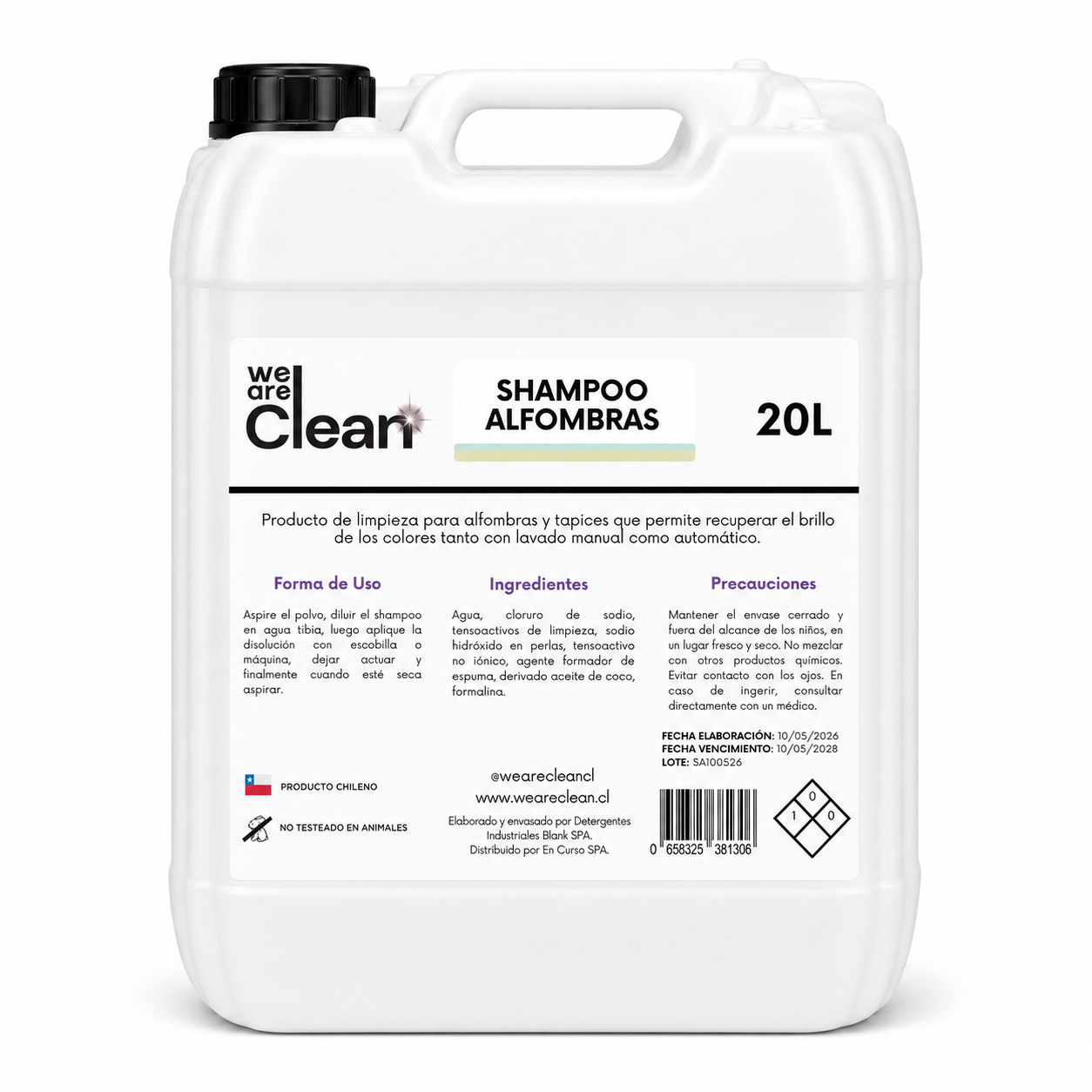 Shampoo de Alfombras