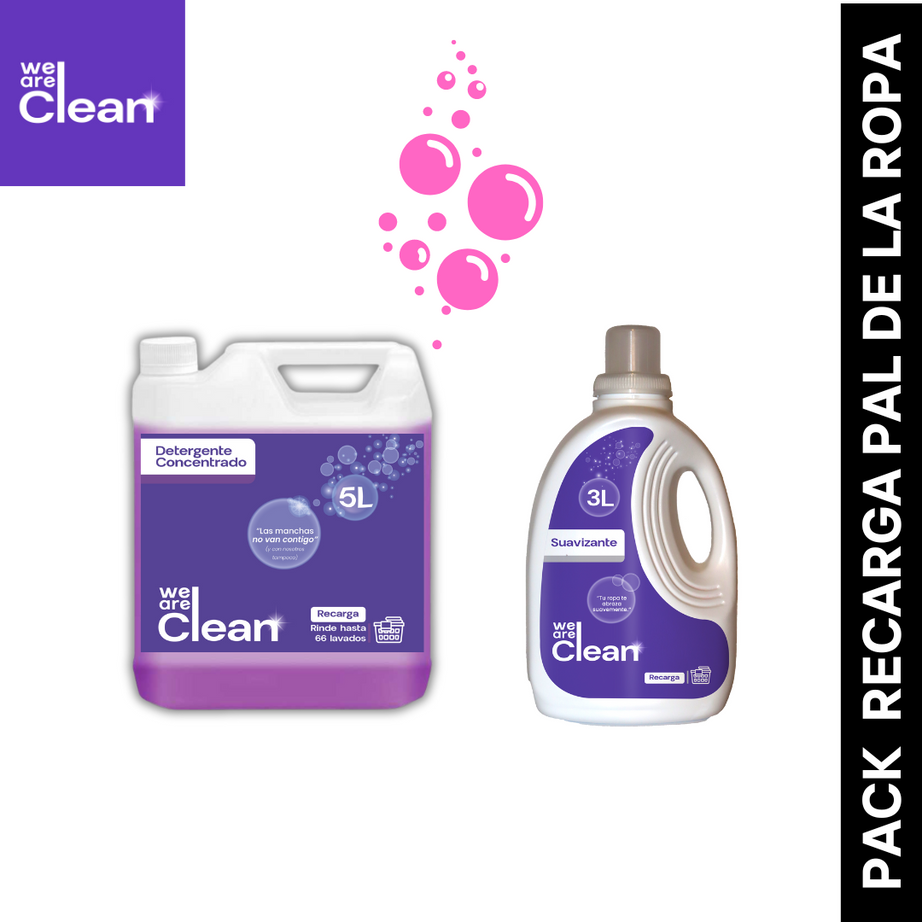 Pack Recarga Detergente-Suavizante