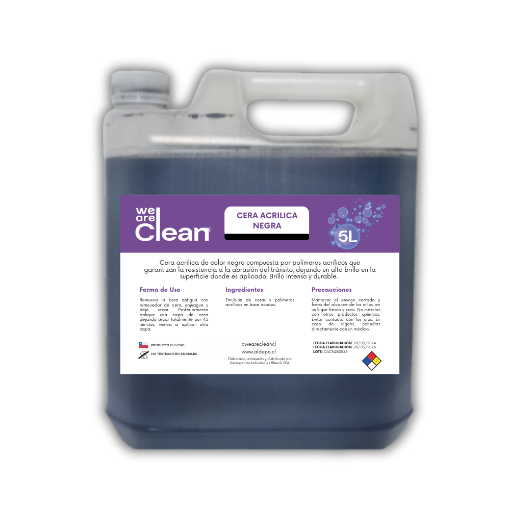 Cera Acrilica Autobrillo 5 litros