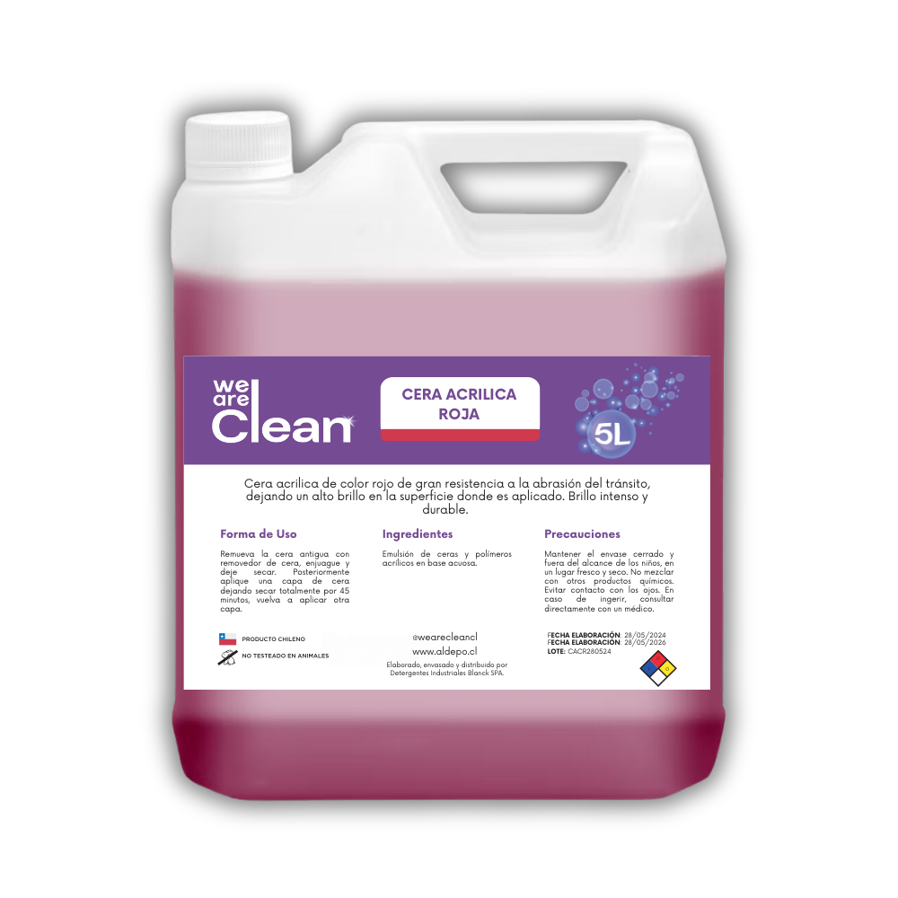 Cera Acrilica Autobrillo 5 litros