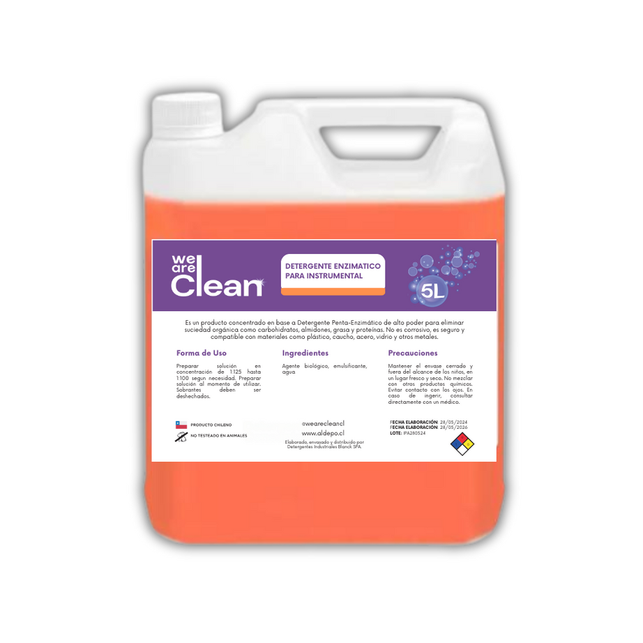 Detergente Enzimático 5 litros