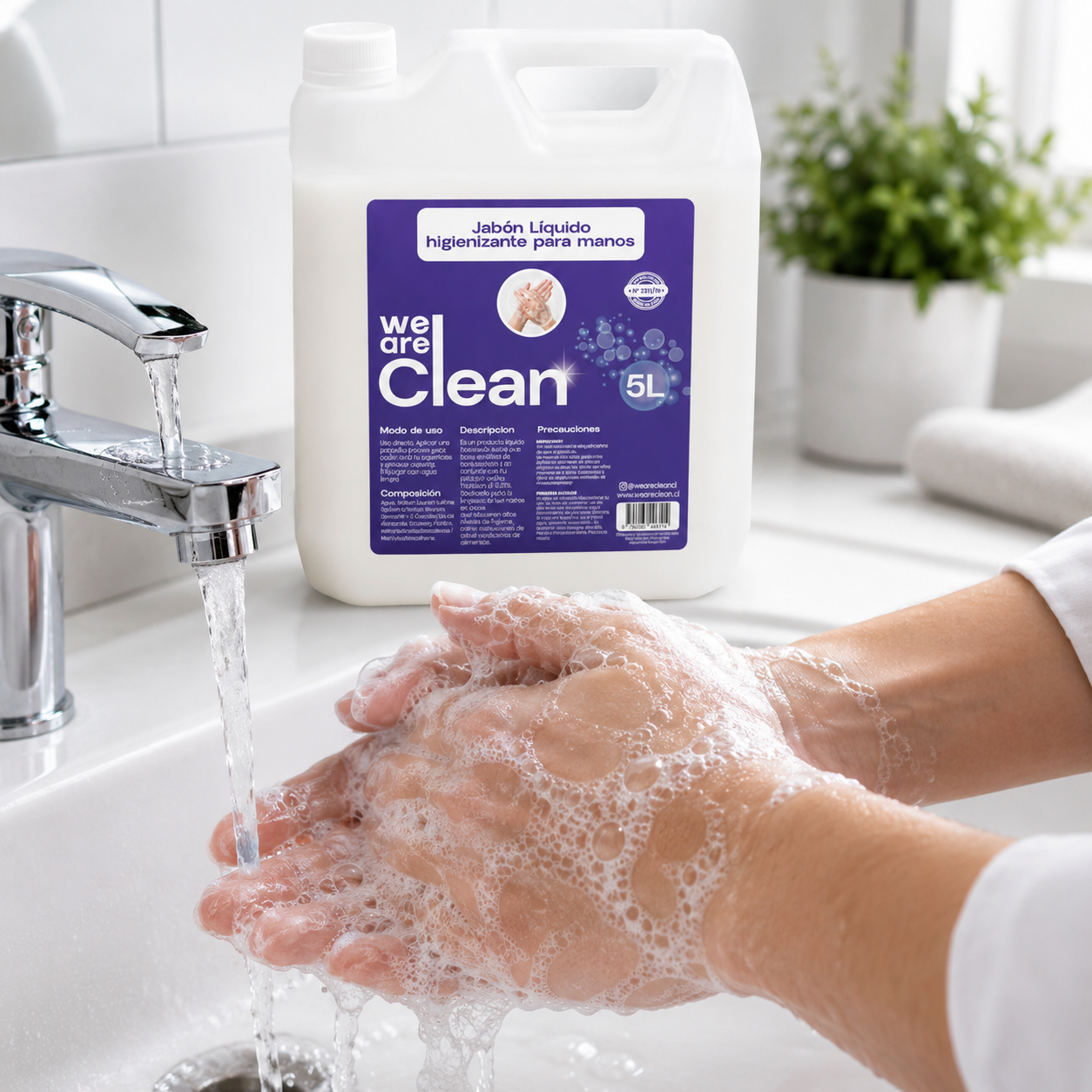 Jabon Higienizante Manos Triclosan 0,25%