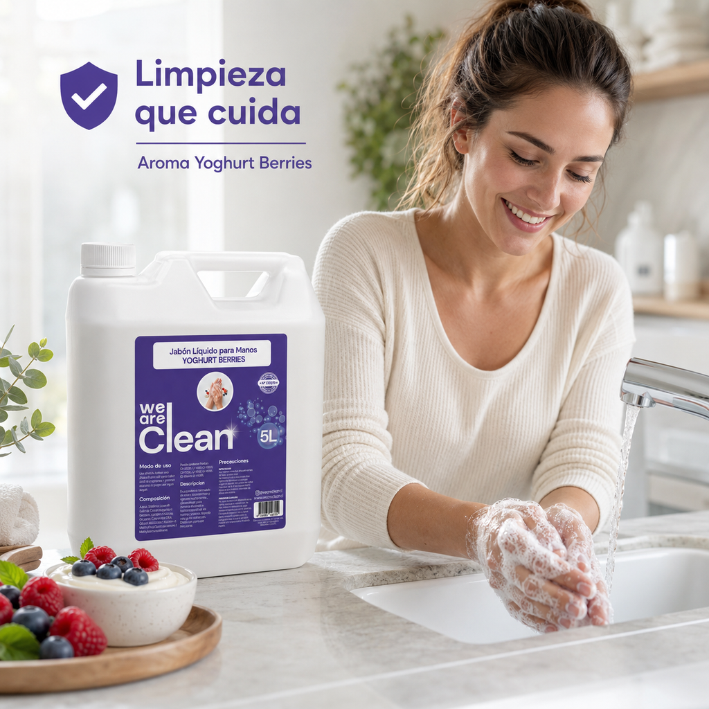 Jabon Liquido Yoghurt y Berries