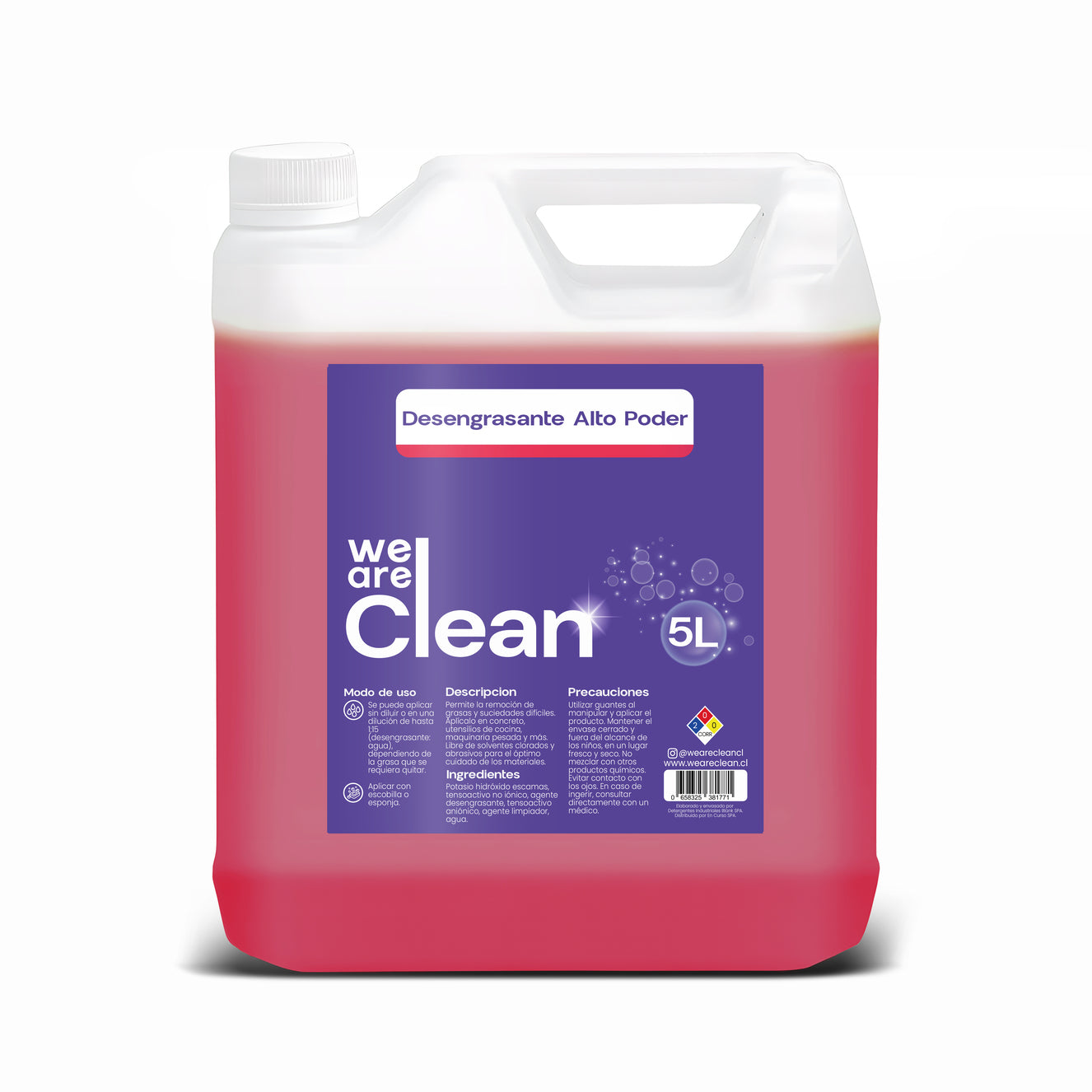 Desengrasante Alto Poder 5 litros