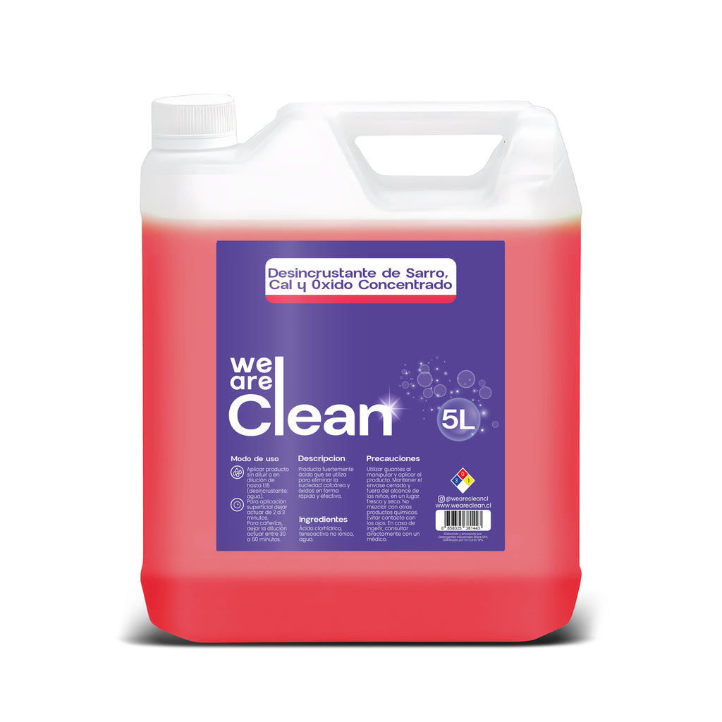 Desincrustante Ácido 5 litros