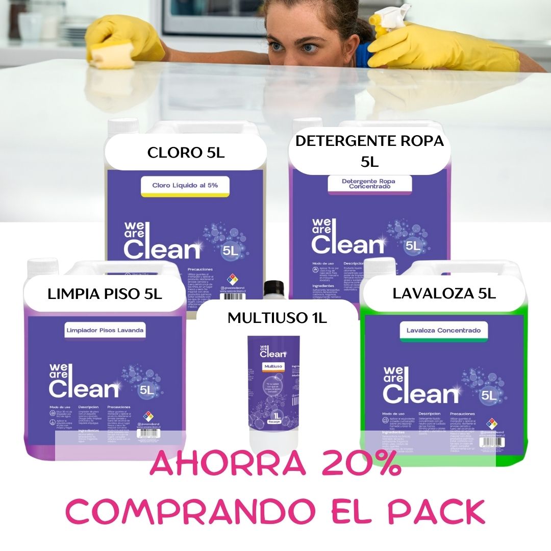 Pack "Tu casa te amará" AHORRA 20%OFF incluye 5 productos y con un regalo