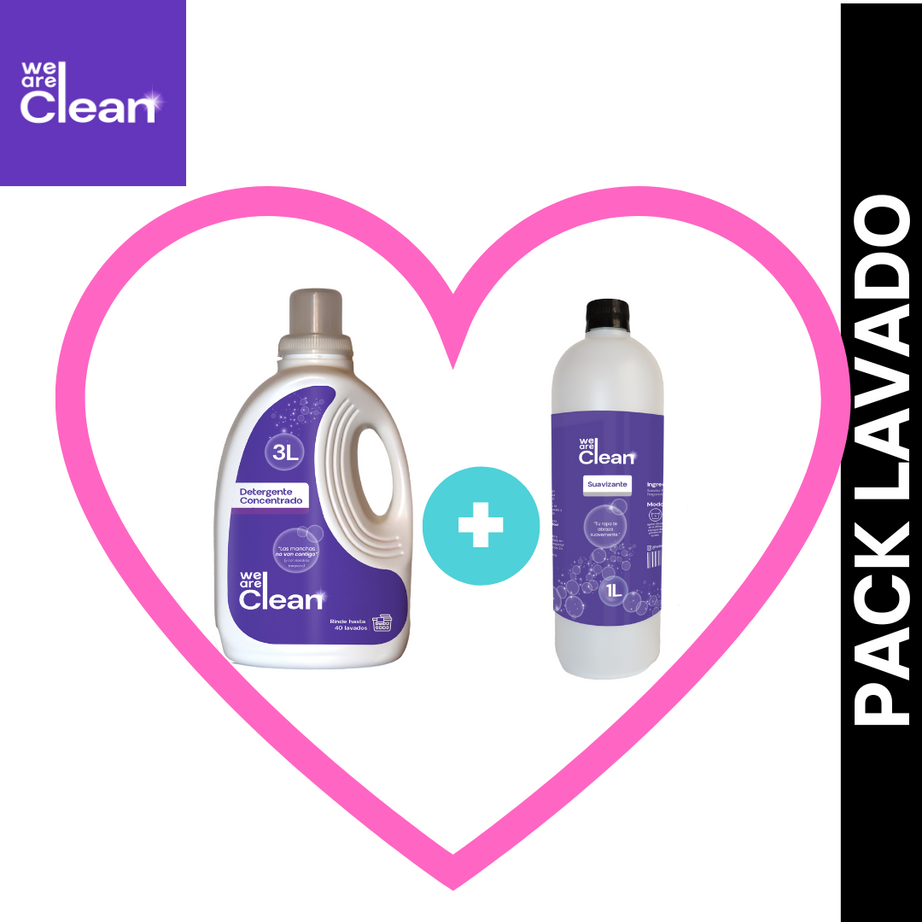 Pack Lavado Detergente + Suavizante