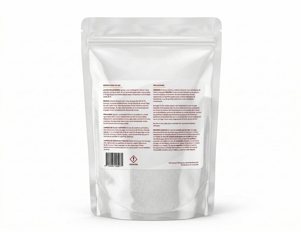 Quitamanchas Oxicorte 1 kg - La Sucia Verdad