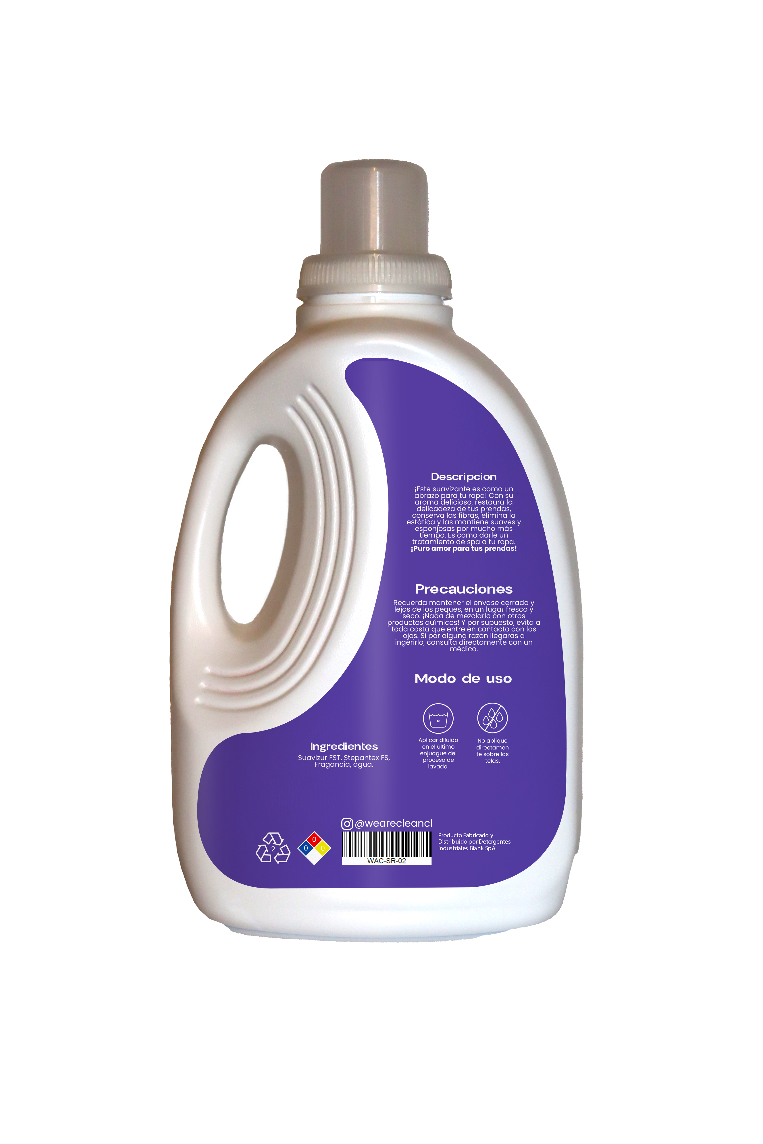 Suavizante de Ropa Recarga 3 Litros