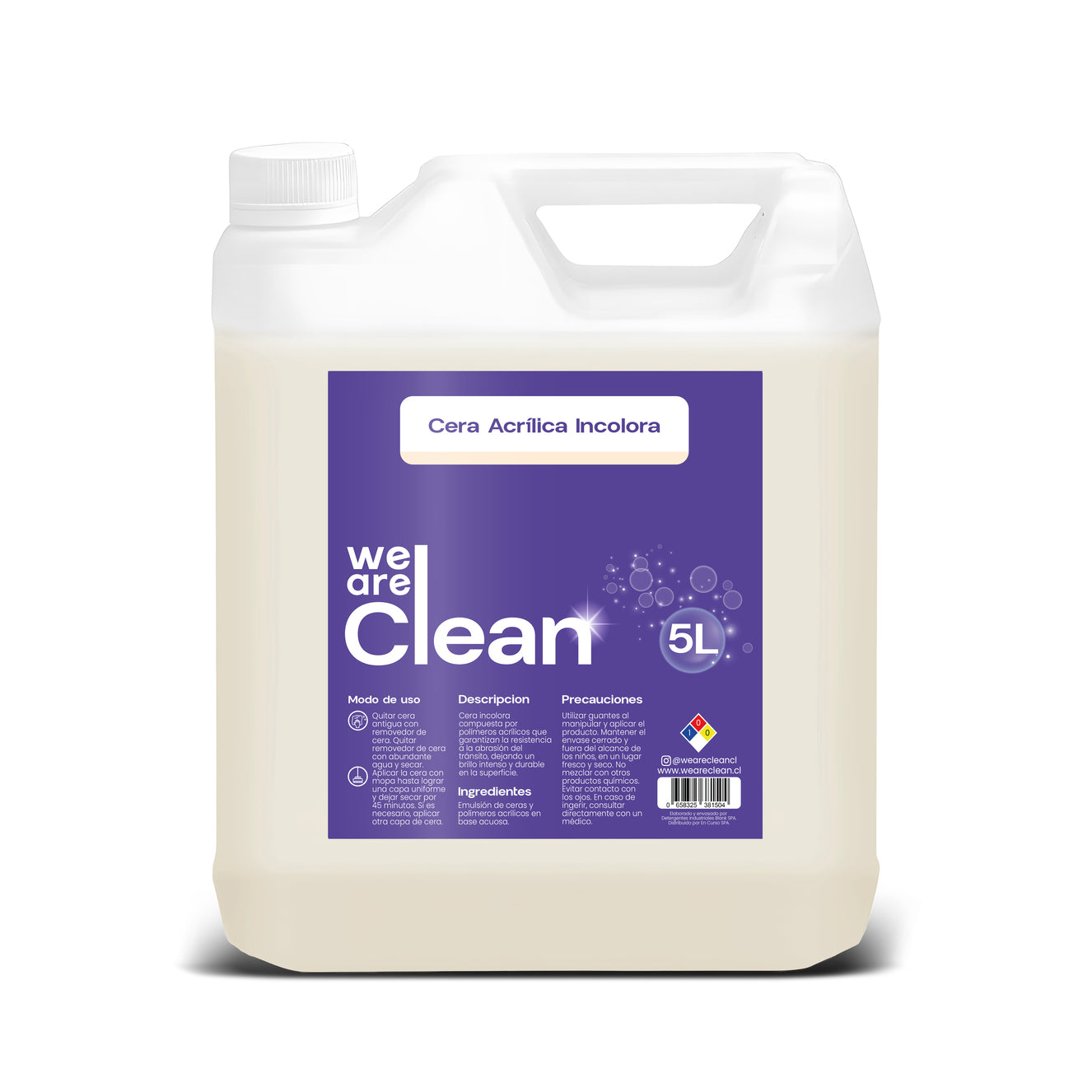 Cera Acrilica Autobrillo 5 litros