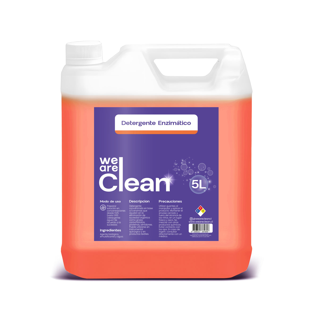 Detergente Enzimático 5 litros