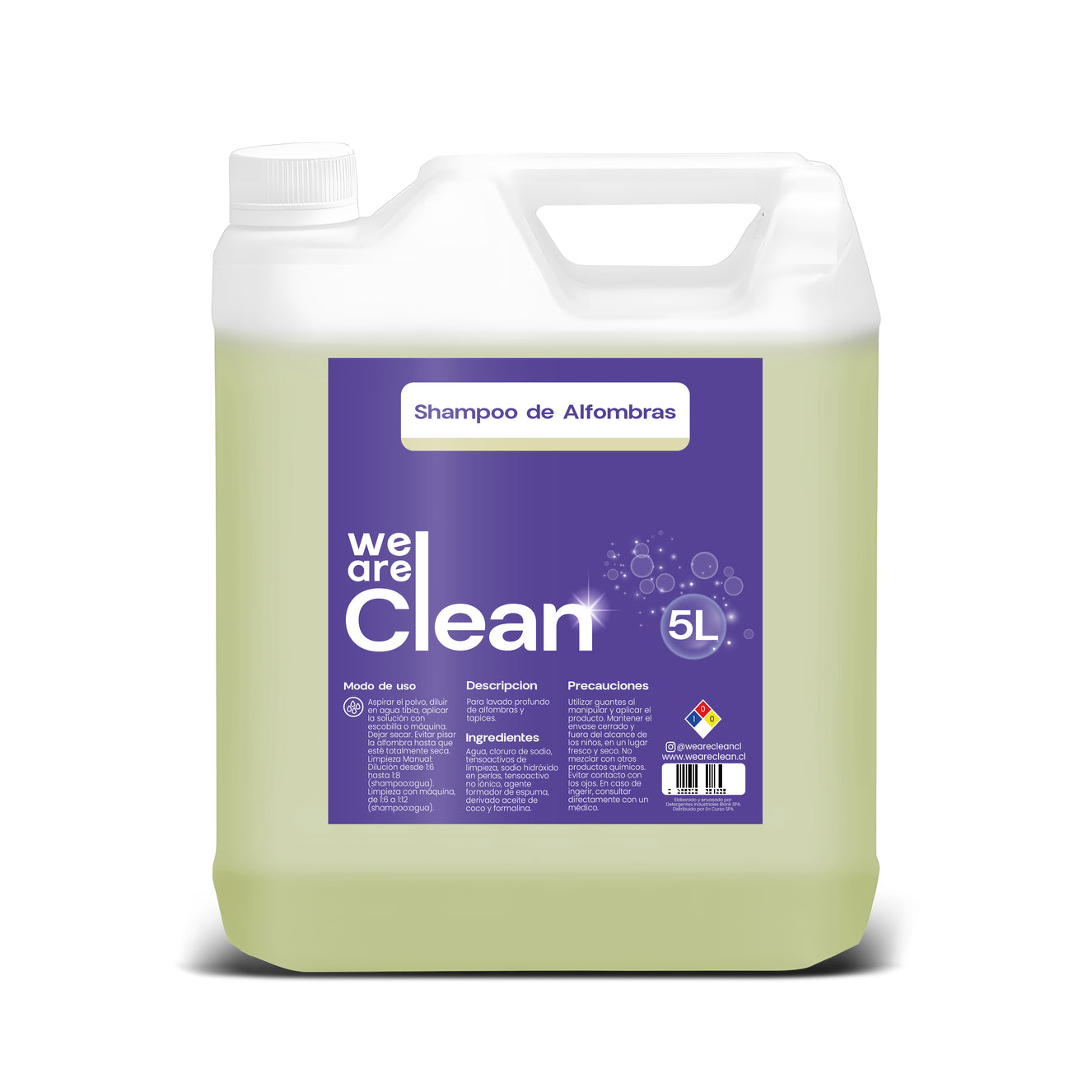 Shampoo de Alfombras 5 litros